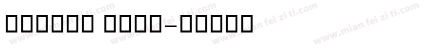 IRBadr Bold字体转换